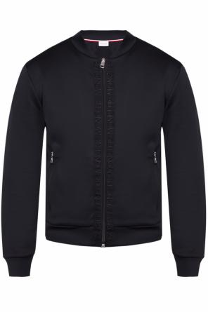 Striped sweatshirt with logo, zdjęcie 1 Striped sweatshirt with logo od Moncler